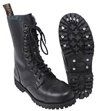 Produkt-Bild: MFH Stiefel, 10-Loch "Pure Trash", schwarz, Stahlkappe, Schrauben 44