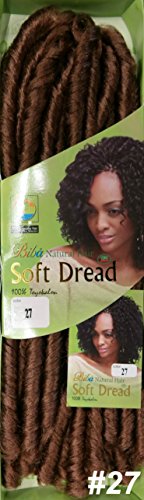 Biba-Soft Dred Braid-Natural Hair- Crochet Hair Braid-[2PACKS DEAL] (27)