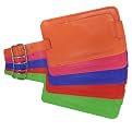 pb Travel Bonded Leather Luggage Tags Set of 2
