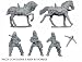 Crusader Miniatures - Hundred Years War: Mounted Crossbowmen (3)