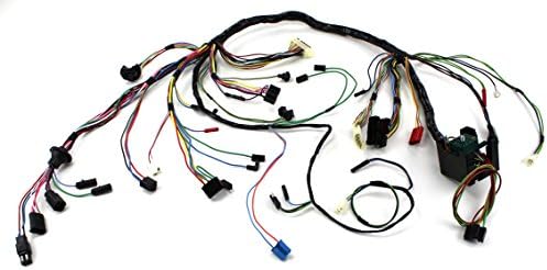 Mustang Underdash Wiring Complete With Fuse Box w/o Tach 1969