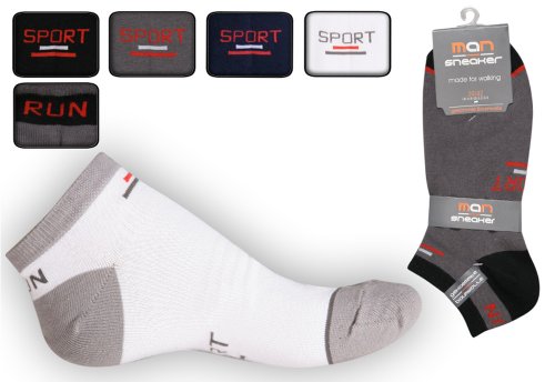 8 Paar Herren Sneaker Socken Run Sport. Weiche Qualität von