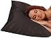 Betty Dain Satin Pillowcase, King Size, Black (Pack of 2)