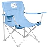 North Carolina Tar Heels (UNC) Nylon Tailgate Chair - Adult NCAA College Sports Merchandise