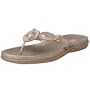 Kenneth Cole REACTION Women's Glam Session Casual Thong,Champagne,7.5 M US