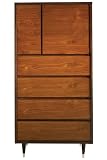 Audra Chest 64hx32w Walnut