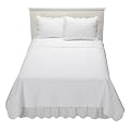Simply Shabby Chic Cottage Coverlet Set - White