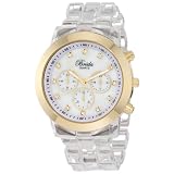 Breda Womens 2307-Clear/Gold Brooke Oversized 