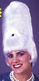 Bee Hive WIG, White