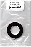 Chart tape, Single, Crepe, Black, 1/ 4" x 324"