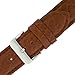 Tech Swiss Extra Long Watch Band Genuine Leather Calfskin Light Brown 20 millimeters