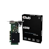 Club 3d nVidia GeForce 6200 Grafikkarte (PCI-e, 256MB DDR2 Speicher, 1 GPU)