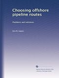 Choosing offshore pipeline routes: Problems and solutions
