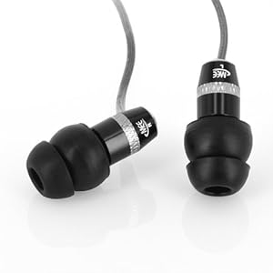 MEElectronics M11+BK Sound-Isolation In-Ear Headphones for iPod, iPhone, MP3/CD/DVD Players (Black)