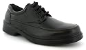 Comfisole "Freddy" Mens Lace Up Comfort Fit Shoes - Black