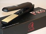 Le Angelique New Pro-Select 100% Solid Ceramic Hair Straightener - Black