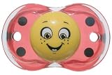 RaZbaby Keep-it-Kleen Pacifier - Lolla Ladybug