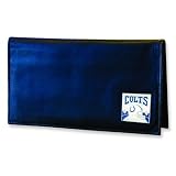 NFL Indianapolis Colts Leather Checkbook Cover Wallet