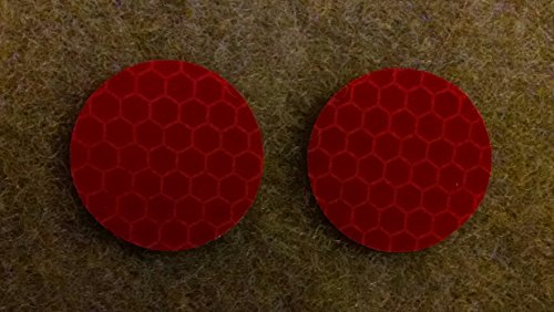 TowersTac 1" SOLAS Velcro-backed Retro-reflective Patch (Red)