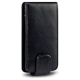 PU Leather Flip Case For Sony Ericsson Xperia Ray - Black
