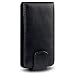 PU Leather Flip Case For Sony Ericsson Xperia Ray - Black