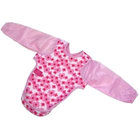 Bibetta UltraBib with Sleeves (Pink Flowers)