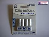 Produkt-Bild: Camelion AlwaysReady geladene Akkus 4 X AAA 800mAh Ni-Mh Micro