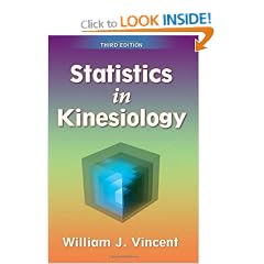 Statistics in Kinesiology