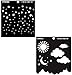 CrafTreat Starry Sky & Clouds and Stars Stencil 6
