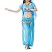 BellyLady Belly Dance Sparkling Tribal Harem Pants, Halloween Costume