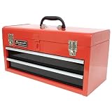 HOMAK RD01022001 2-Drawer Tool Box/Chest Red