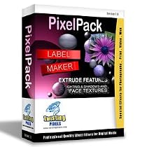 PixelPack : A Dynamite Plug-in Collection of 10 Incredible Visual Effects. Application & Photoshop Plugin (Win/Mac)