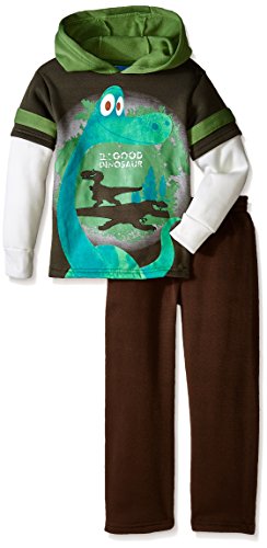Disney Boys' 2 Piece The Good Dinosaur Fleece Set