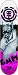 Element Animalism II Bam Featherlight Skateboard Deck (7.75)