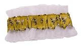 Georgia Tech Garter - Georgia Tech Gold Garter with Yellow Jacket Logo