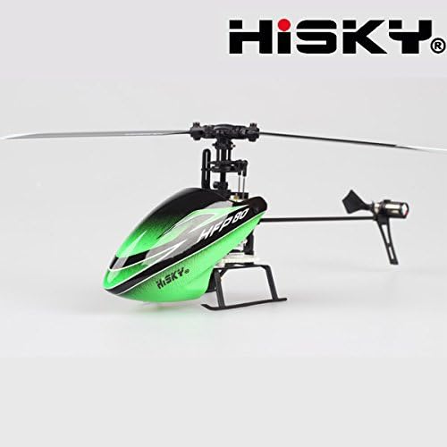 Quality HISKY HFP80 V2 4CH 2.4G Flybarless 6 Axis Gyro RC Helicopter BNF