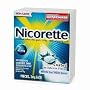 Nicorette Nicotine Polacrilex Gum, 2 mg, White Ice, 100-Count Box