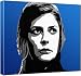 Chiara Mastroiani Pop Art Painting (100% Original Painting. Not a Print!) Acrylic Paint On Large Deep Canvas; 4-Colour Black/White/Grey/Blue