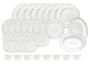 Royal Doulton Precious Platinum 42-Piece Bone China Set, Service for 8