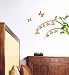 Bell-like Flower Mural Wall Art Decor Sticker WDS-02