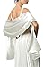 Justmydress Satin Wrap Shawl for Evening Wedding Party Formal 68 Inch Long with 5 Colors