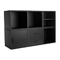 Modular Cube Storage System - Black
