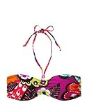 RIP CURL Miami Purple Reversible Bandeau Top