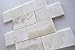 White Onyx (Bianco Fantastico) 3 X 6 Subway Brick Tile, Cross-Cut, Polished - Sample