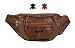 Lorenz Genuine Traditional All Soft Leather Bum Bag With 6 Zips
