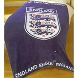 England Football Club Fa Crest Blue Single Twin Bed Fleece Throw Blanket