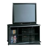 Black Swivel TV Stand Entertainment Center