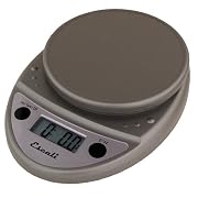 Escali digital nutritional scale - chrome