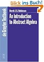 An Introduction to Abstract Algebra (de Gruyter Textbook)