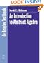 An Introduction to Abstract Algebra (De Gruyter Textbook)